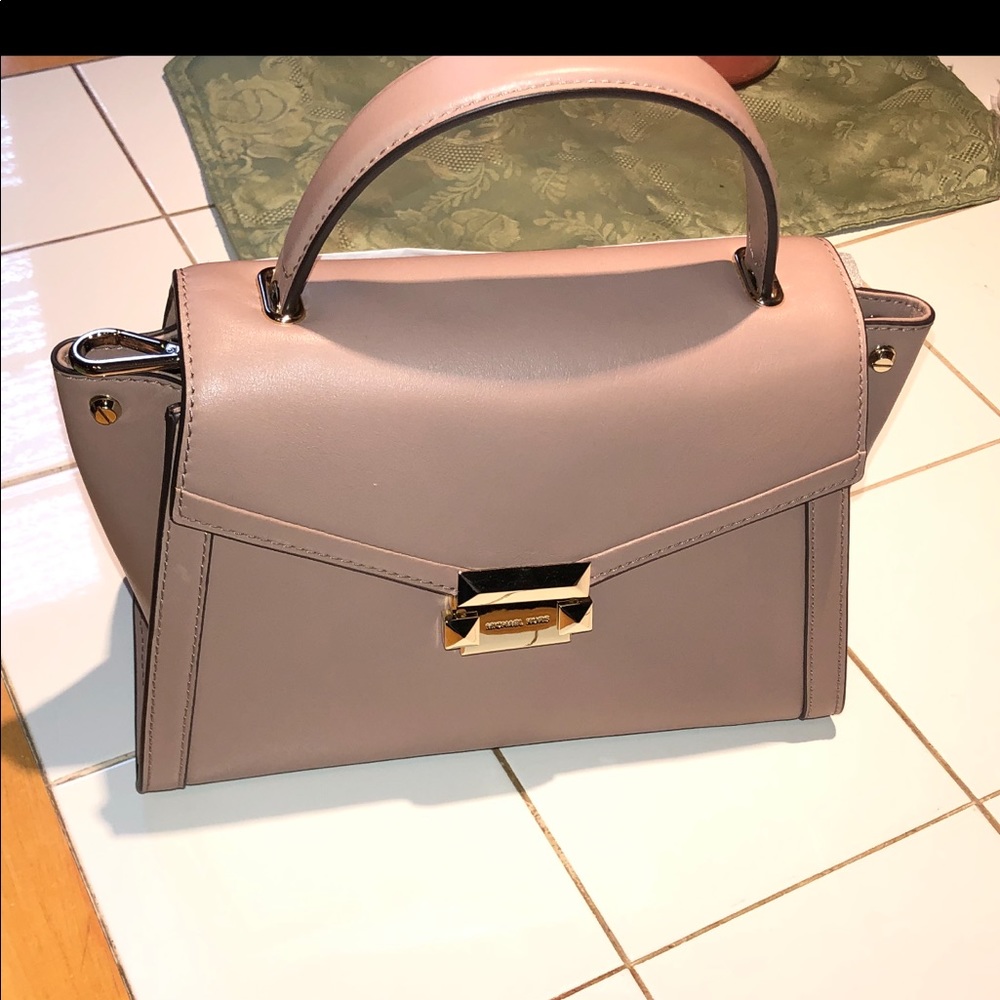 Michael Kors leather Whitney satchel purse
